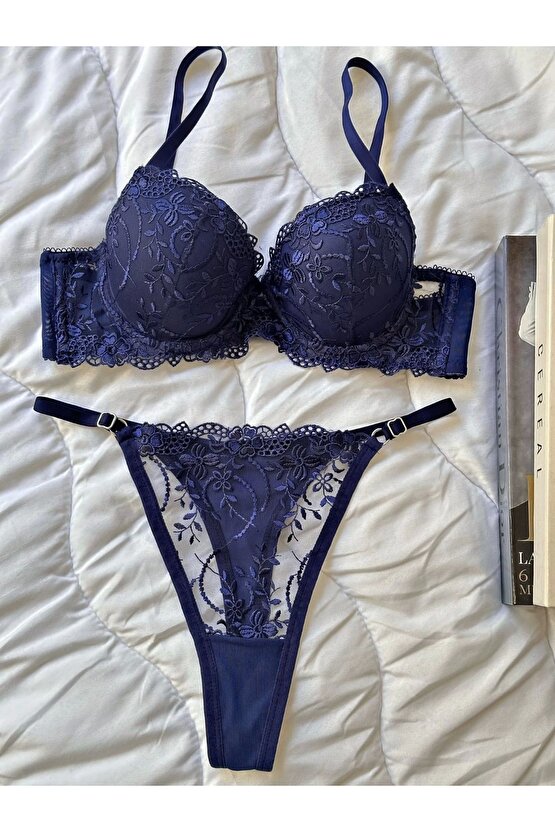 Mabes Romance Dantelli Destekli Sütyen Takımı