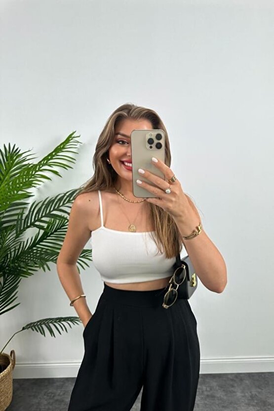 Gökyüzü Moda Kadın Yüksek Bel Hürrem Pantolon