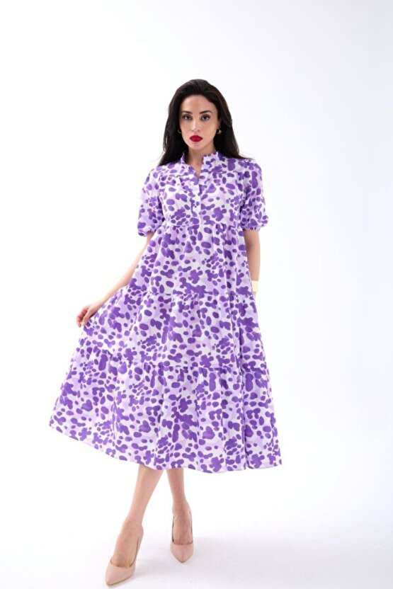 Gökyüzü Moda 5522 ELBİSE-GUISA