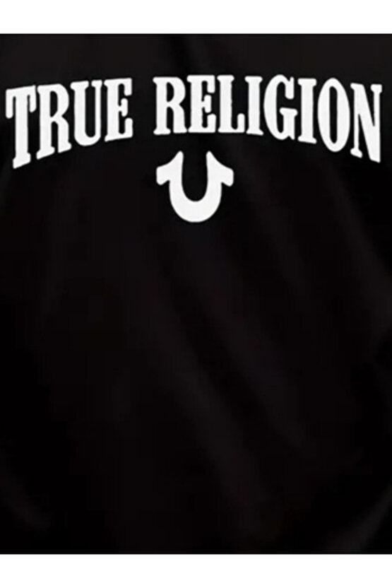 Gökyüzü Moda Erkek True Religion Baskılı Süprem T-shirt