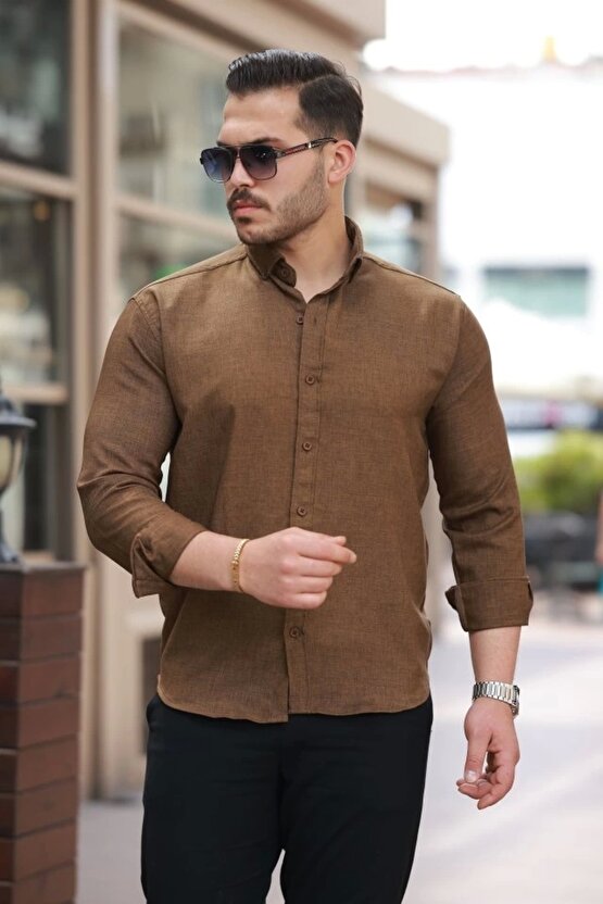 Erkek Uzun Kollu Gömlek