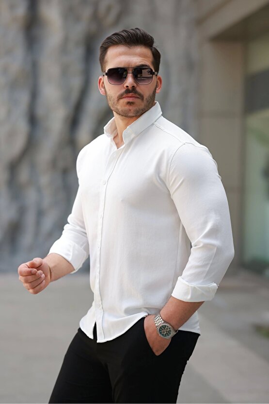 Erkek Uzun Kollu Gömlek