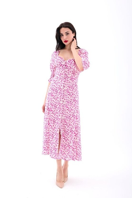 Gökyüzü Moda 6439 ELBİSE-DETROIT