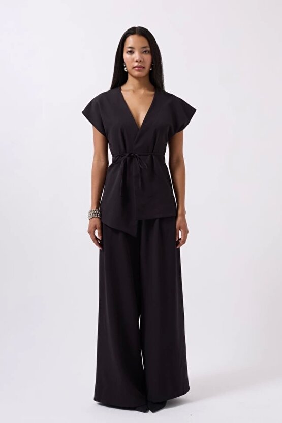 Bağcık Detay Yelek