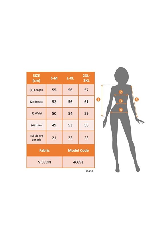 Kadın Kısa Kollu V Yakalı Viskon Bluz