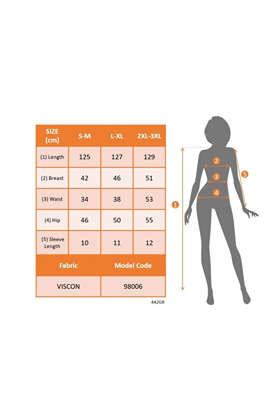 Kadın Kısa Kollu V Yakalı Belden Kuşaklı Maksi Boy Viskon Elbise