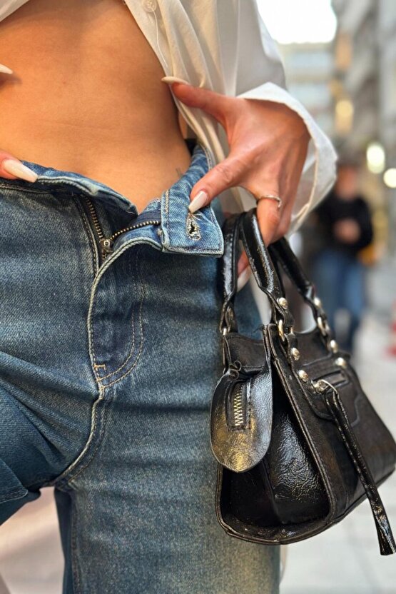 Gökyüzü Moda Lacivert Comfy Jeans Pantolon