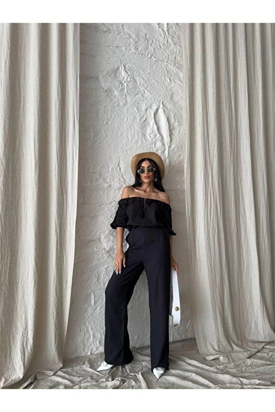 KETEN ADONNA YAKA KO HAIR ŞERİT  PANTOON TAKI  iyah