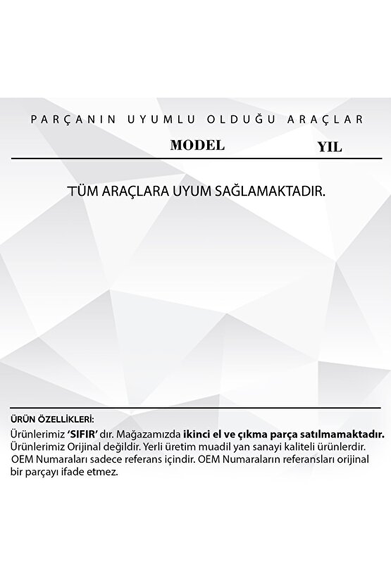 Universal Emniyet Kemer Stop Klips