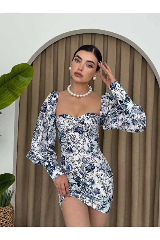 Arlon Balon Kollu ini Elbise