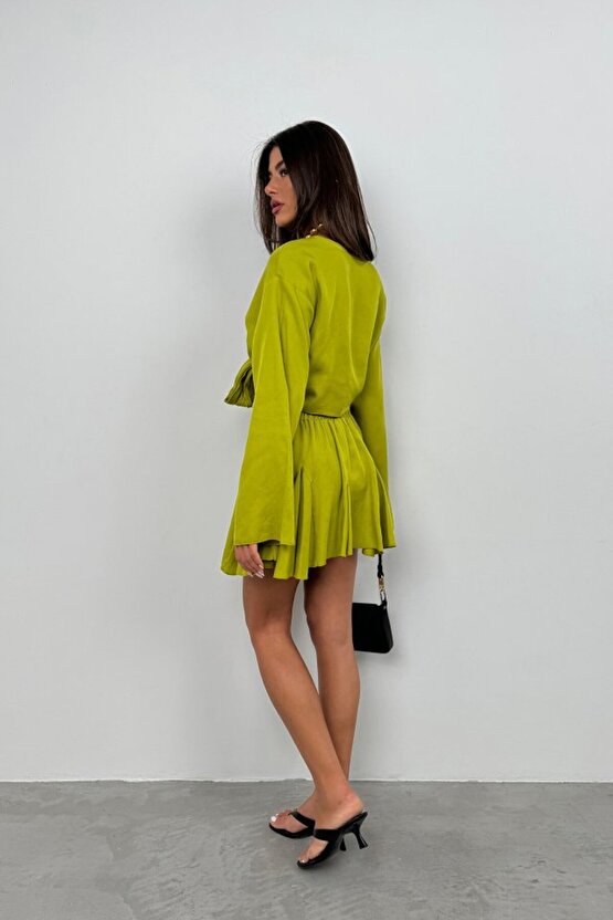 eyesof Bel Lastikli Kiloş Etek