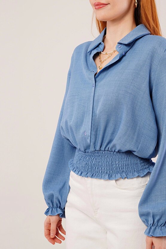 Bel Ve Bilek astikli avi Bluz