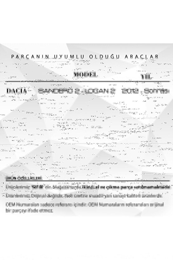 Dacia Sandero Iı , Logan Iı Için Ön Tampon Bağlantı Spotu - Sağ