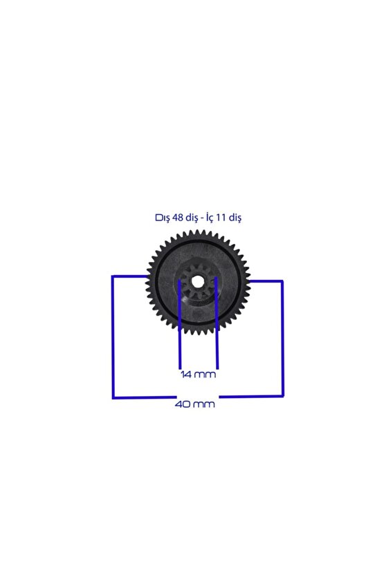 Volkswagen Golf 7 Için Egr Dişlisi (48 Diş)