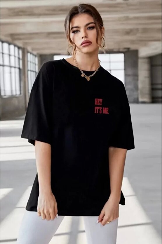 Unisex Baskılı Oversize Thirt  iyah