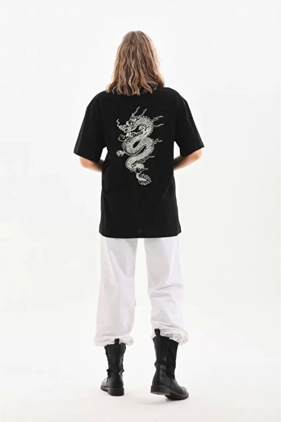 Unisex Baskılı Oversize Thirt  iyah