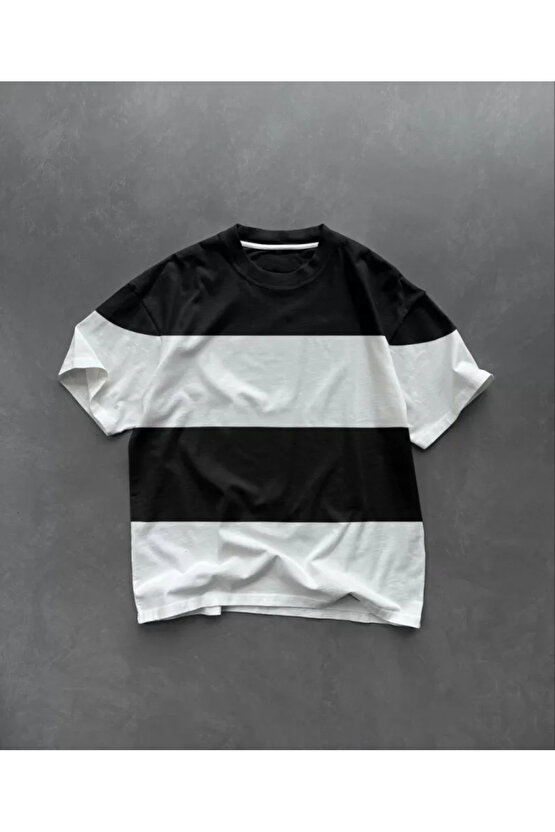 MDB Unisex Bisiklet Yaka Parçalı Thirt iyah