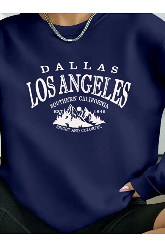 Kadın Uzun Kollu Bisiklet Yaka Viskon Iki Iplik Bluz