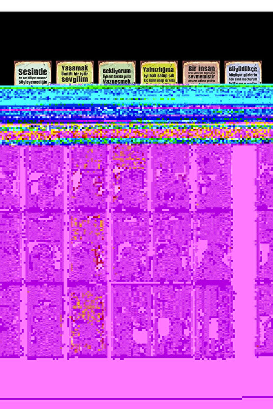 Edebiyat Sokağı Şairler Ve Yazarlar Retro Ahşap Poster Seti 24 Lü
