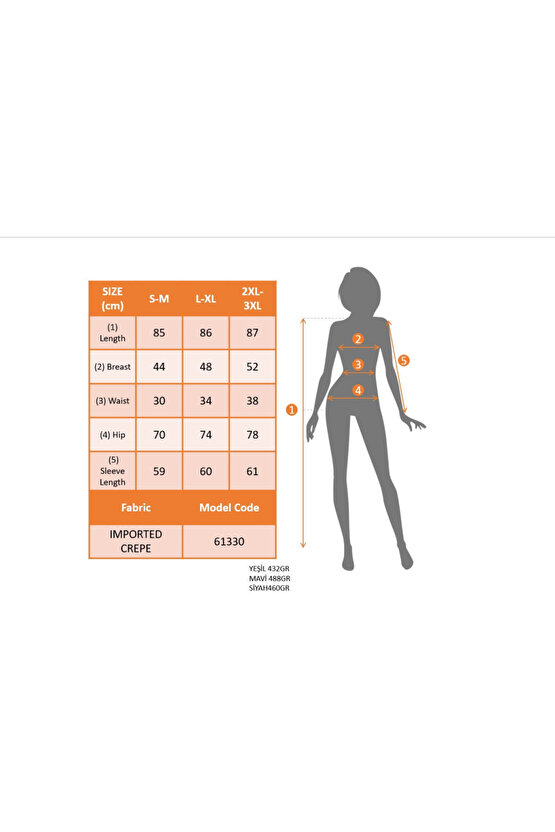 Gökyüzü Moda Kadın Uzun Kollu Bisiklet Yaka Beli Lastikli Fırfırlı Ithal Krep Elbise