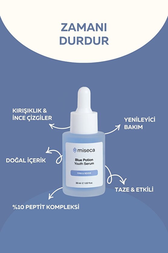 Blue Potion Kırışıklık Karşıtı Peptit Serum 30 ml | Argireline Kafein