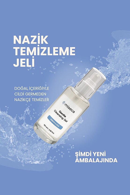 Gentle Su Bazlı Nazik Temizleme Jeli 100 ml | Tüm Cilt Tipleri
