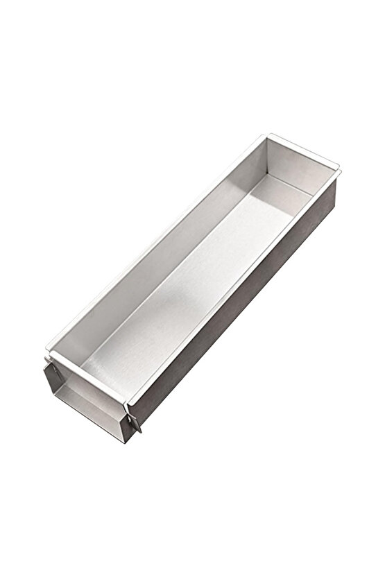 Narkalıp Dikdörtken Tiramisu Pasta Kek Brownie Kalıbı Boy 40cm En 8cm Derinlik 6cm