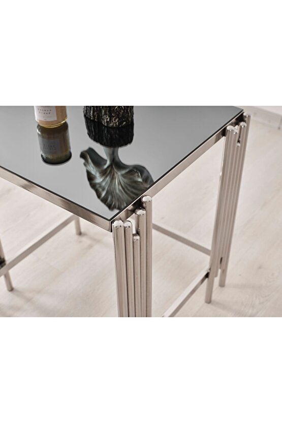 ZİGON SEHPA 3LÜ ULTRA LAK KAPLAMA METAL SEHPA KALIN BORU