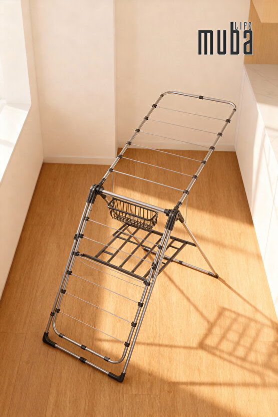 Kurutmalık Kalın telli Extra Dayaniklı Çamaşır Kurutma Askısı