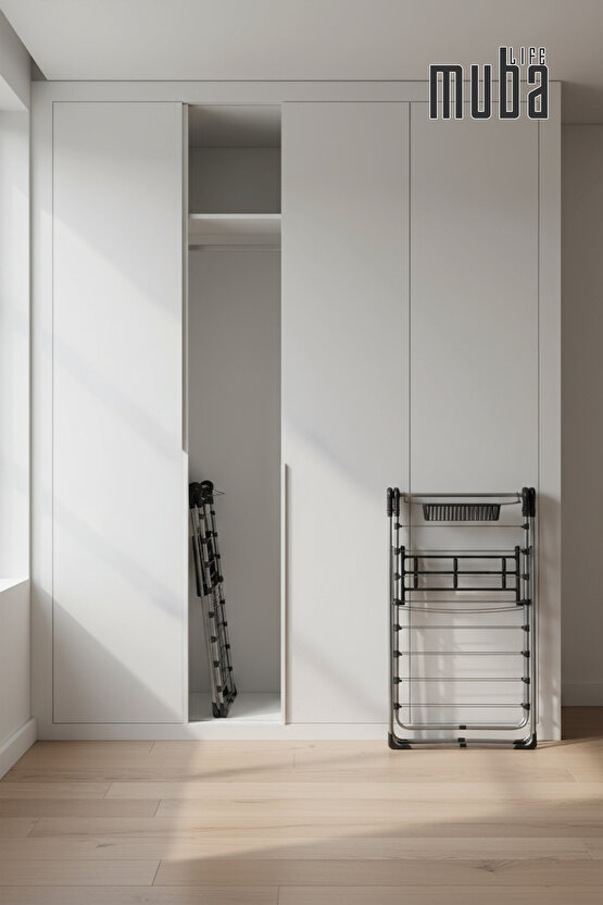 Kurutmalık Kalın telli Extra Dayaniklı Çamaşır Kurutma Askısı