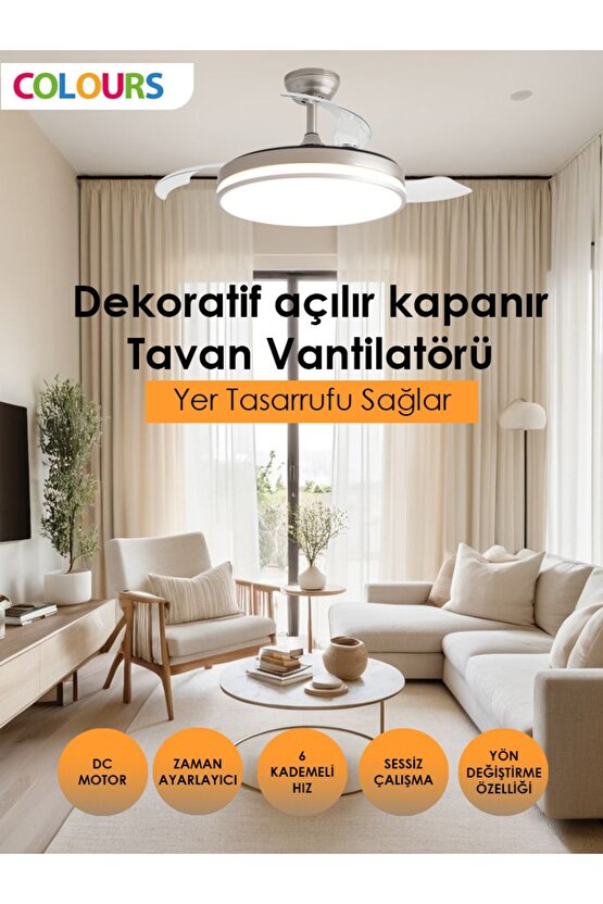 STARS VEGA TAVAN VANTİLATÖRÜ