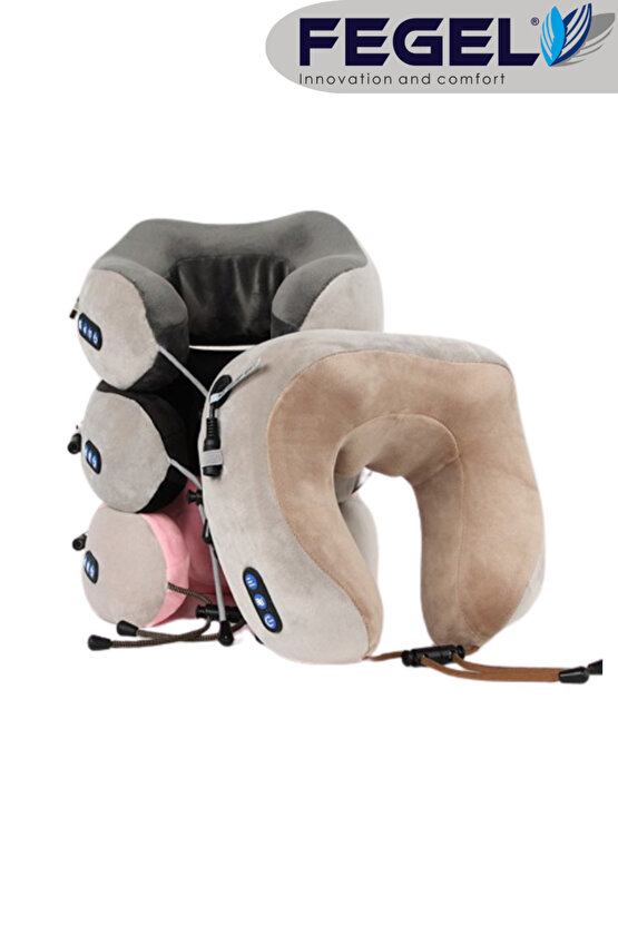 FG-01 Seyahat Tipi Masajlı Boyun Yastığı