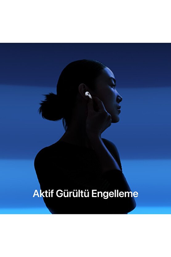 AirPods 4 Aktif Gürültü Engelleme Özellikli MXP93TUA