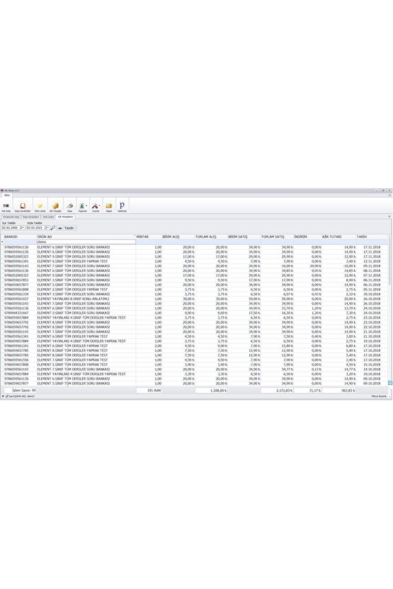 Barkod Satış Sistemi & Market Programı & Barkod Yazıcı & Fiş Yazıcı 58mm