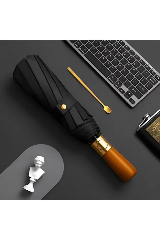 Ahşap Saplı Şemsiye