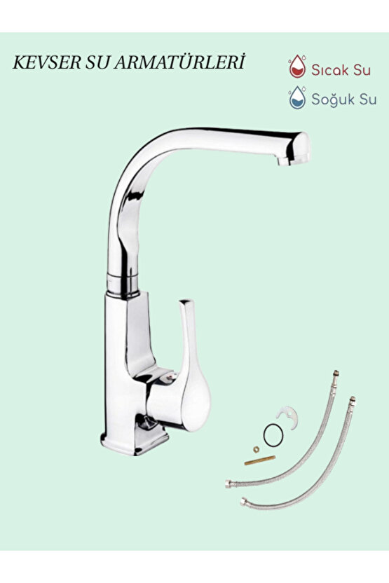 Lotus Kuğu Mutfak Batarya Kısa Boru