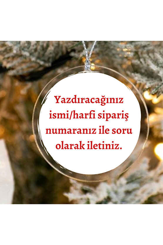 Aileye özel yılbaşı süsü