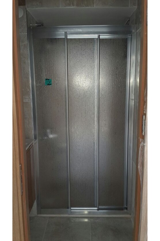 Parlak Profilli Bella Seri 1 Sabit 2 Açılır Sürgülü Duşakabin