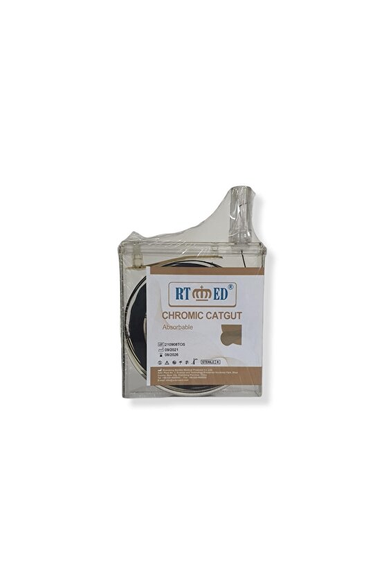 Chromic Kaset Katküt Usp No:4 8 Metric 50 M