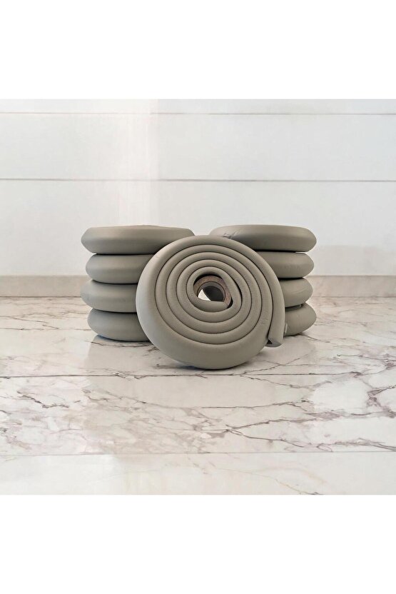 5li Jumbo 2 Mt. Kenar Ve 4 Ad. Köşe Koruyucu Set Gri