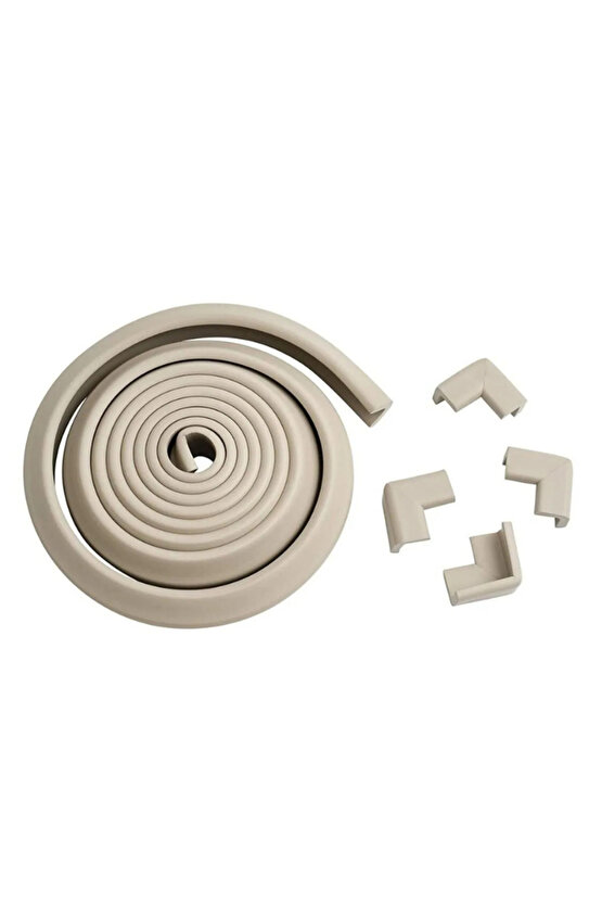 Orta 2 Mt. Kenar Koruyucu ve 4 Ad. Kose Koruyucu Krem