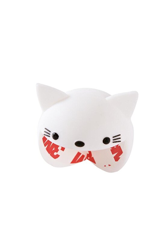 Silikon Sevimli Beyaz Köşe Koruyucu