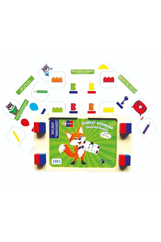 Minifox 3-4 Yaş Dikkat Ve Algı Geliştirme Seti