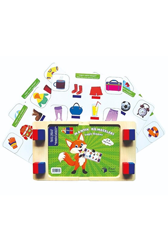 Minifox 3-4 Yaş Dikkat Ve Algı Geliştirme Seti