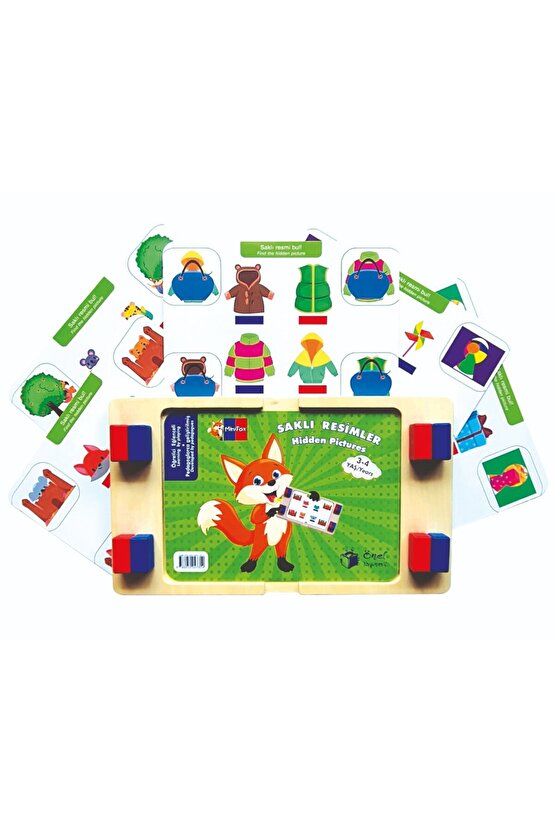 Minifox 3-4 Yaş Dikkat Ve Algı Geliştirme Seti
