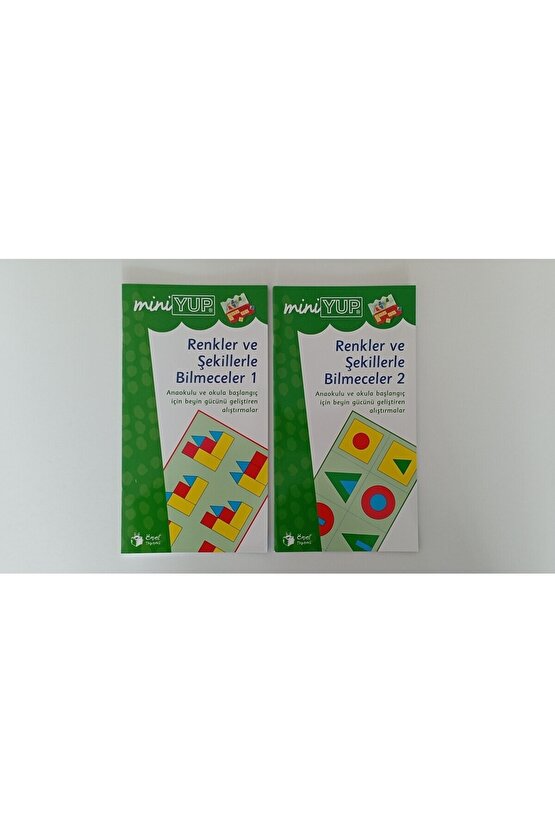 Miniyup 4-6 Yaş Okul Öncesi Eğitim Seti - (9 Kitap + 1 Kontrol Kutusu)