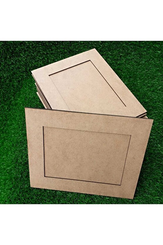 3lü Ham Ahşap Boyanabilir Fotoğraf Çerçeve Çocuk Oyun Boyama Etkinliği Çocuk Eğitici Oyun Etkinlik