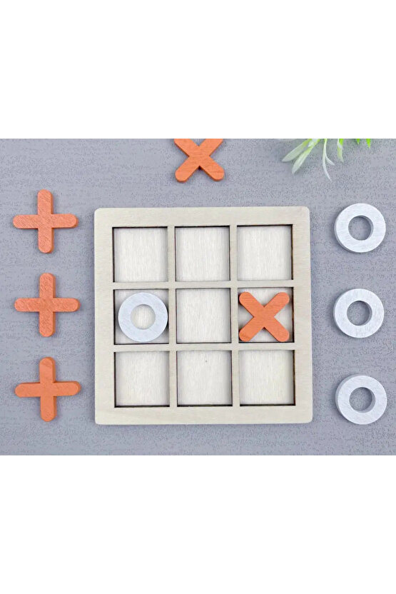 Üç Taş Zeka Oyunu, XOXO Satranç Tahtası Oyunu, Masa Üstü Blokları, Yetişkinler Çocuklar Aile için