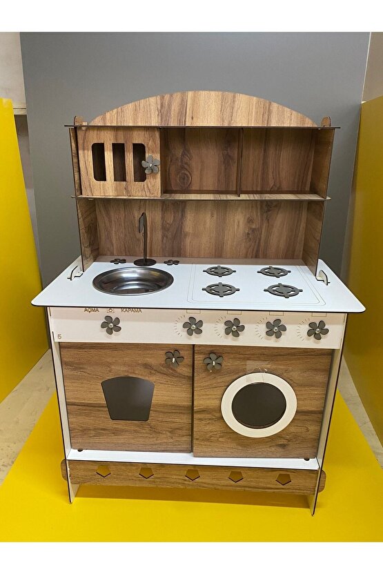 Oyuncak Mutfak, Ahşap Oyuncak Mutfak, Mutfak Seti Oyuncak