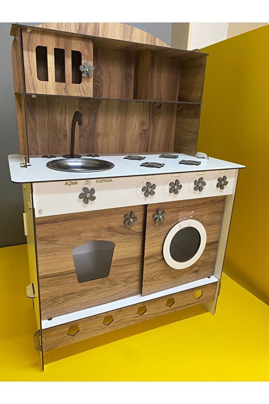 Oyuncak Mutfak, Ahşap Oyuncak Mutfak, Mutfak Seti Oyuncak